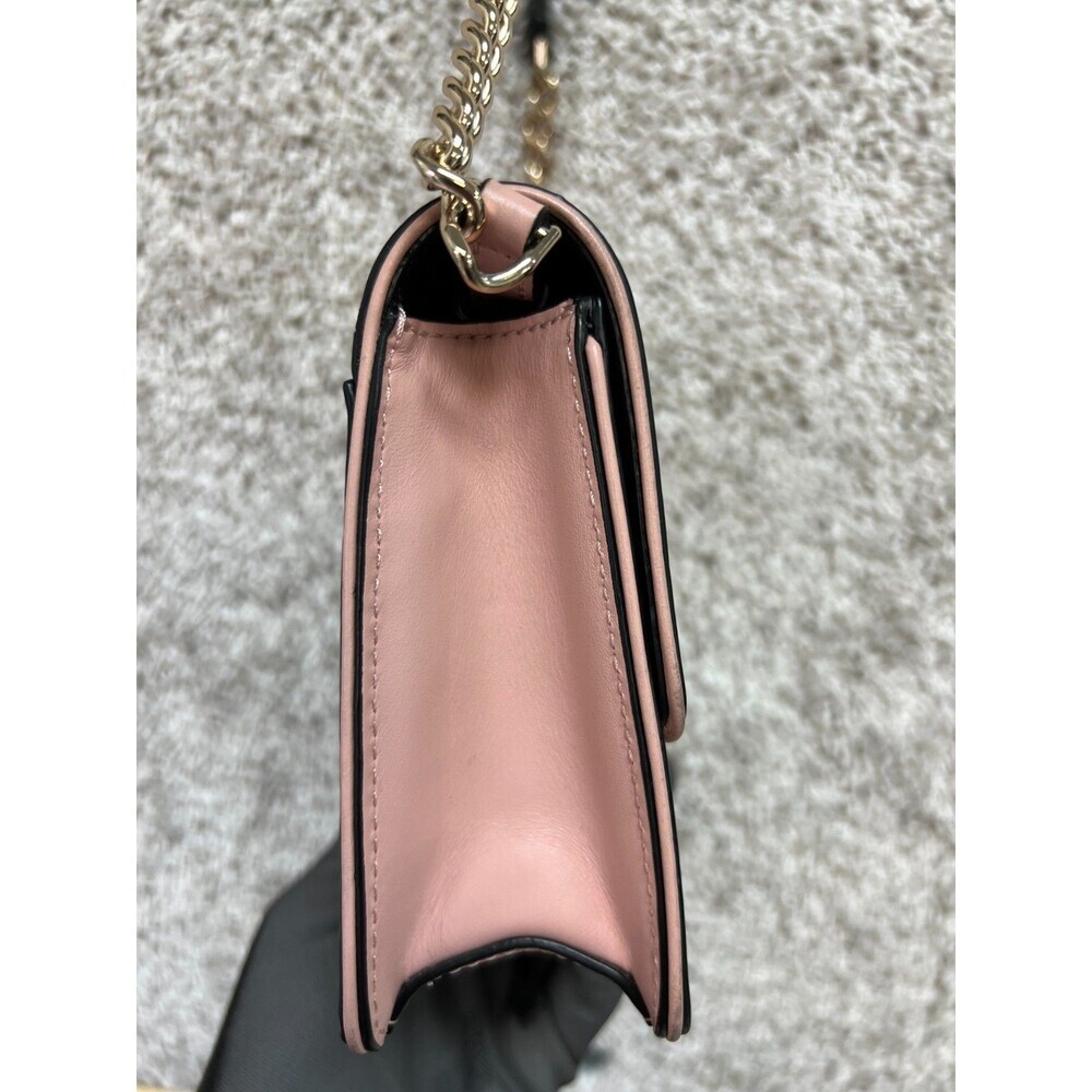 Kate Spade Neve Medium Convertible Flap Shoulder Bag - Rosy Cheeks/black/sparrow - Picture 7 of 11